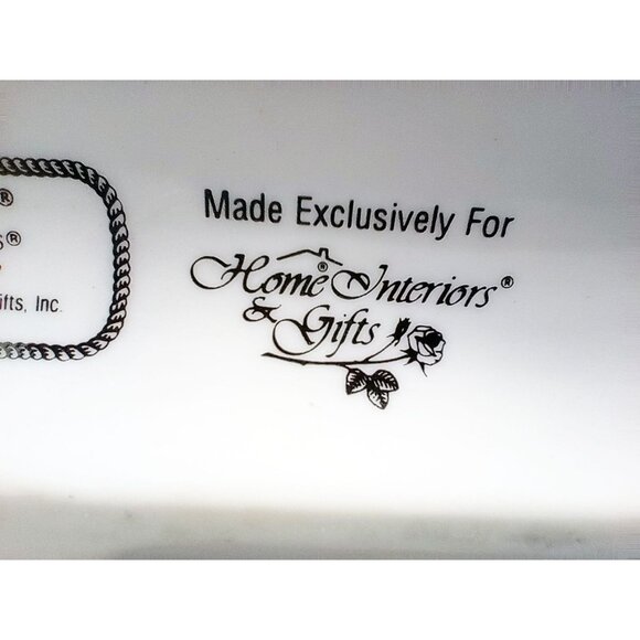 Denim Days by Home Interiors and Gifts 1998 Vintage Figurine Boy and Girl Picnic - Picture 12 of 12